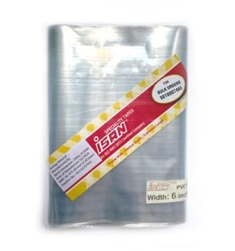 ISAN®PVC Sleeve Tube, Transparent, Lay Flat width 6inch Length 100 Mtr. (B0CLKCRVJ8) Amazon Price History, Amazon Price Tracker
