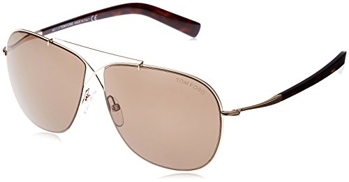 Preisvergleich Produktbild Tom Ford Sonnenbrille 393 (61 mm) goldfarben / schwarz