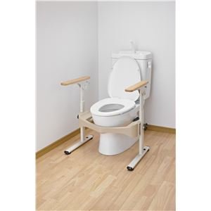 Amazon.co.jp: アロン化成 トイレ用手すり 洋式トイレフレームS