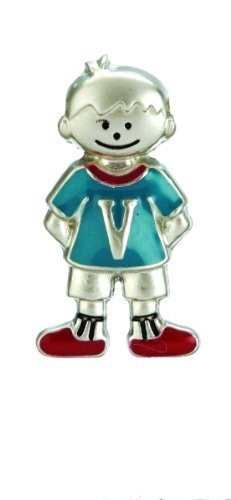 Mini My Kid's Initial Tag - Boy - V