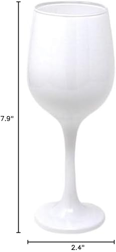 Miniatura 19 de Vikko Decor Gold Copas de vino de 11 onzas, gruesas y duraderas, aptas para lavavajillas, ideales para cata de vinos, juego de 12 vasos decorativos