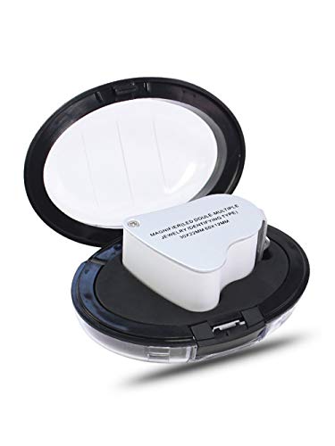 Loupe de poche 30x 60x LED LIBINFAN pour identifier bijoux et antiquités