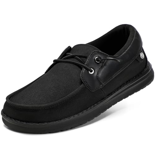 STQ Slip on Shoes for Men Boat Shoes Casual Dress Shoes Arch Support Lightweight Loafers Orthopedic...