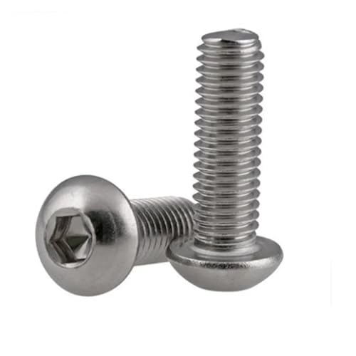 Vis à tête cylindrique pour réparer vos appareils de précision avec le lot inox 304 M1.6 à M5