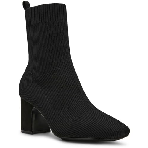 Anne Klein Womens Tessel Stretch Knit Booties2