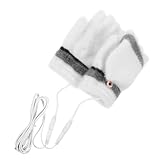 Holibanna Guantes Eléctricos Térmicos USB para Esquí y Ciclismo Calefacción Doble Cara Guantes Cálidos Invierno Unisex para Actividades al Aire