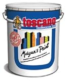 Idropittura lavabile per esterni ed interni MORGAN'S PAINT ML 750 ROSSO CINABRO