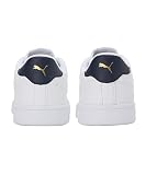 PUMA SMASH V2 L Trampki Uniseks, PUMA WHITE-PUMA WHITE-PEACOAT-PUMA TEAM GOLD, 44.5 EU