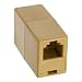 Cmple Inline Coupler 6P6C Straight - Beige