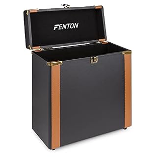 Fenton RC35 – Valise pour disques vinyles – Marron/Noir, 34,5 x 16,5 x 38 cm, charnières en métal, poignées intégrées… - Les Beatles, Paul McCartney, John Lennon, RIngo Starr, George Harrison Fenton RC35 - Valise pour disques vinyles - Marron/Noir, 34,5 x 16,5 x 38 cm, charnières en métal, poignées intégrées… – Image 6