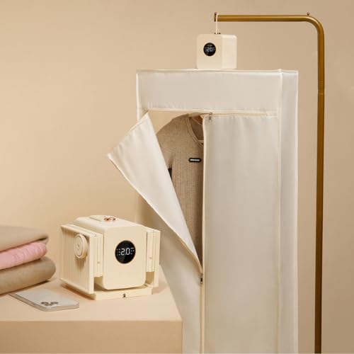 Y6 Plus Portable Clothes Dryer, 850W Travel Mini Dryer for Clothes, Foldable Portable Dryer Machine for Apartments RV Home, Small Compact Electric Dryers for Clothes Underwear Baby Socks