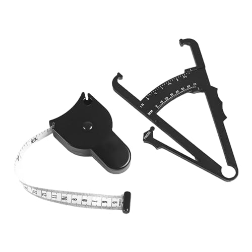 Body Fat Caliper for Body Fat Monitor, Fat Thickness Measurement, Personal Trainer Fat Ruler, Body Fat Meter Measurement Tool