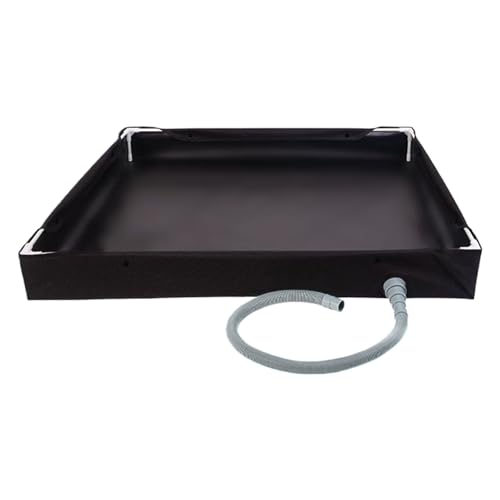 Bandeja de ducha portátil - lavabo plegable de viaje, bandeja de baño ligera | Contenedor plegable para adultos con diseño de drenaje rápido para acampar Backpacking Randing Road Trips Beach Outdoor A