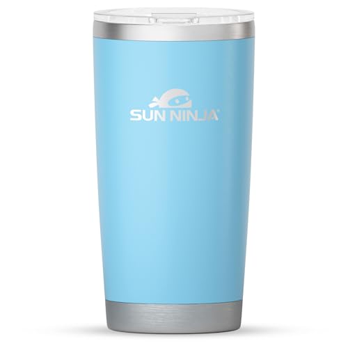 Image of SUN NINJA Beach Tent Bundle with XL Beach Bag and 20oz Tumbler