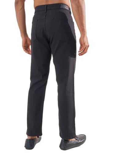 Image of Highlander Men Men's Straight Relaxed Fit Jeans | Stretchable | Everyday Comfort & Style| Jeans for Man|Premium Cotton Blend