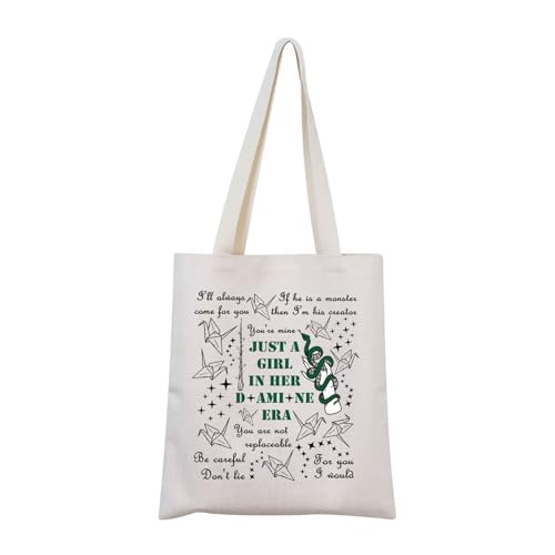MNIGIU Book Inspired Gift Book Tote Bag B-ook Merch Fanfiction G-ift B-ook Fandom Gi-ft (For you I would Tote)