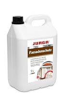 JURGA Fassaden Imprägnierung, Fassadenschutz 5 L, Stein & Betn Imprägnierer Außen, Abperleffekt