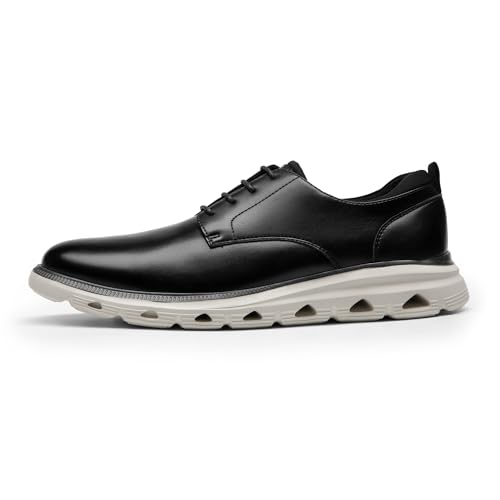 Bruno Marc Men's Dress Sneakers Casual Lace up Oxford Formal Shoes,Size 10.5,Black,BMUMOX2519