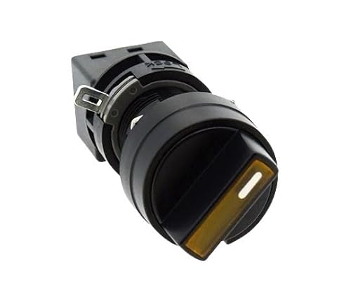 IDEC(�A�C�f�b�N) �ƌ��Z���N�^�X�C�b�` H6�V���[�Y ��16 �ی` 90°-2�m�b�` �e�ʒu��~ HA1F-2C63Y