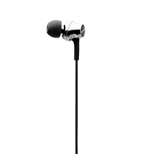 Image of Sony MDR-EX255AP Wired in-Ear Headphones with Tangle Free Cable, 3.5mm Jack, Headset with Mic for Phone Calls and 1 Year Warranty - (Black)