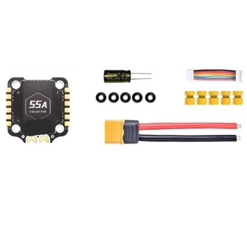 Contrôleur de vol ESC BLS 55A 4-en-1 S F405 V4 pour drone FPV 3-6S