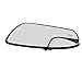 KYYET Driver Left Side Power Heated Convex Mirror Glass Compatible with 2013 2014 2015 2016 2017 2018 2019 2020 Fusion w/Rear Plate- Replace DS7Z17K707F