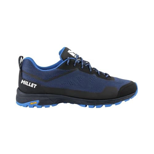 MILLET Hike Up M, Chaussures de Randonnée Basses Semelles Vibram Légères - Homme, Bleu, 41 1/3 EU