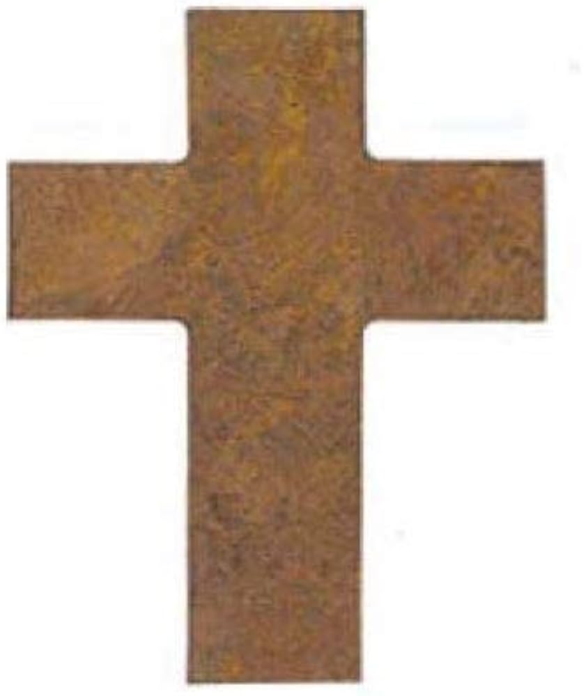 Amazon.com: 50 Pack Rusty Tin Metal Cross Cutouts - Primitive