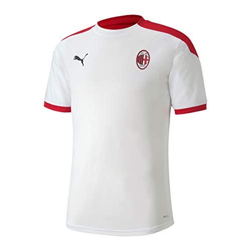 Puma ACM Training T-shirt - Puma White/Tango Red, Small