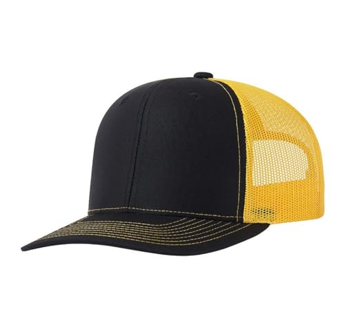 Image of Quanhaigou Trucker Hat - Mesh Snap Back - Unisex Adjustable Baseball Cap - Outdoor Hats for Men Women