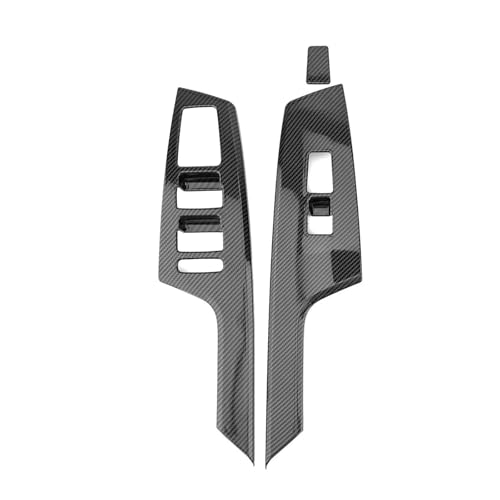 Protection anti-rayure lève-vitre et accoudoir carbone pour KIA EV6