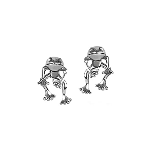 ANL INC Two Way Frog Earrings, Frog Lover Jewelry,Unisex Frog Design Ear Cuff Clip Wrap Earrings Jewelry Fashion Animal Ear Buckle for Lover Cover