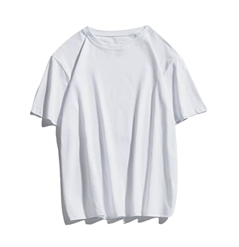 T-shirt d'été décontracté pour homme en coton idéal pour les terrasses ensoleillées