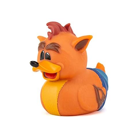 Official Crash Bandicoot Collectible Rubber Duck Figurine Cover
