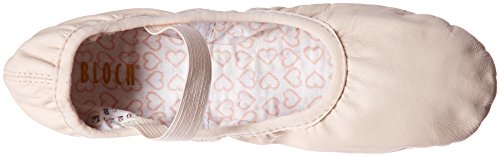 Bloch Women's Dance Belle Full-Sole Leather Ballet Shoe/Slipper, Theatrical Pink, 8 D US4