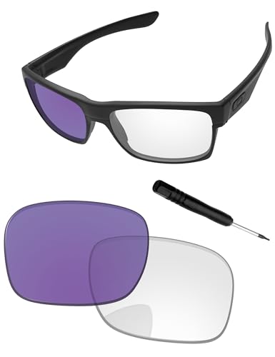 Image of Replacement Lenses & Screwdriver for Oakley TwoFace OO9189 Sunglass - Precision Fit, UV Block & Impact Resistant