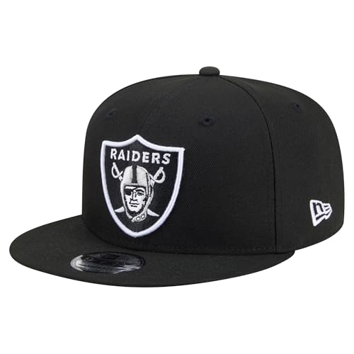 New Era Mens Black Las Vegas Raiders 9FIFTY Snapback Hat