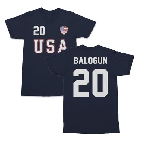 Amazon.com: Tutiinca USA Balogun 20 Soccer Inspired Jersey Style 2