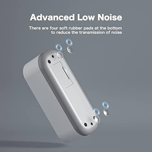 Miniatura 2 de Jesebang Limpiador ultrasónico de joyería, máquina de limpieza doméstica profesional portátil de 8.5 fl oz para joyas, anillos, collares, gafas,