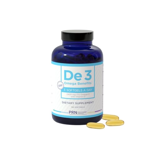 De3 Occasional Eye Dryness rTG Omega 3 Supplement 180 Count 60-Day Supply