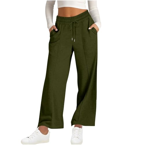 Wide Leg Sweatpants Women High Waisted Baggy Joggers Loose Fit Athletic Sweatpants Soft Lightweight Joggers 2025