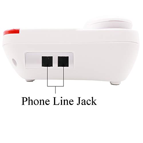 Teléfono cableado con botones grandes y volumen amplificado miniatura 6