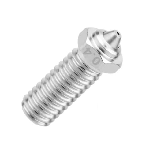 Sirxlevcy Bimetal Nozzle 0.4mm Nozzle for QIDI Q1-Pro/X-Max 3/X-Plus 3/X- 3 Plated Copper Hardened Steel Nozzle