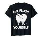 Si te gustan los entusiastas de la ortodoncia o dental, toma este arte Go Floss Yourself adecuado para hombres, mujeres, niños, niñas, jóvenes y adolescentes. Bonitas ideas de regalo para papá, mamá, marido, esposa, novio y novia que son profesores de odontología o estudiantes.