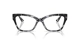VO5523 Prescription Eyewear Frames, Blue Tortoise/Demo Lens, 52 mm