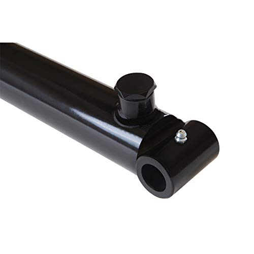 Image of Magister Hydraulic Cylinder 1.5 inch Bore x 22 inch Stroke, Welded Hydraulic Ram with Cross Tube Ends, Double Acting Hydraulic Piston 3500 PSI (WCT 1.5x22)