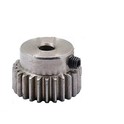 L-Yune,bolt 1pcs la Rueda de Engranaje de Metal 1Module 32T 45Steel Spur Engranaje de piñón 8/10 / 12 mm Diámetro 1 Mold 32Teeth Metal Gear Rueda de polea (Color : 8mm, tamaño : 32 Teeth) Cover