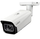 Lorex LNB9393 4K Nocturnal 4 Series IP Wired Bullet Camera with Motorized Varifocal Lens (White)