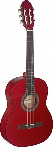 Stagg C430 T-shirt M Rouge C430 T-shirt Guitare classique Taille 3/4 – Rouge - Les Beatles, Paul McCartney, John Lennon, RIngo Starr, George Harrison Stagg C430 T-shirt M Rouge C430 T-shirt Guitare classique Taille 3/4 – Rouge
