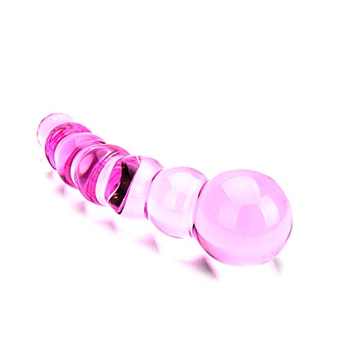 Gode en verre Spectrum Loving Joy rose pour une sensualité partagée - 4